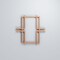 Ekena Millwork Extra Small Granby Decorative Fretwork Wood Wall Panels, Cherry, 7 3/8"W x 7 3/8"H x 3/8"T WALW08X08X0375GBYCH - alternate 3